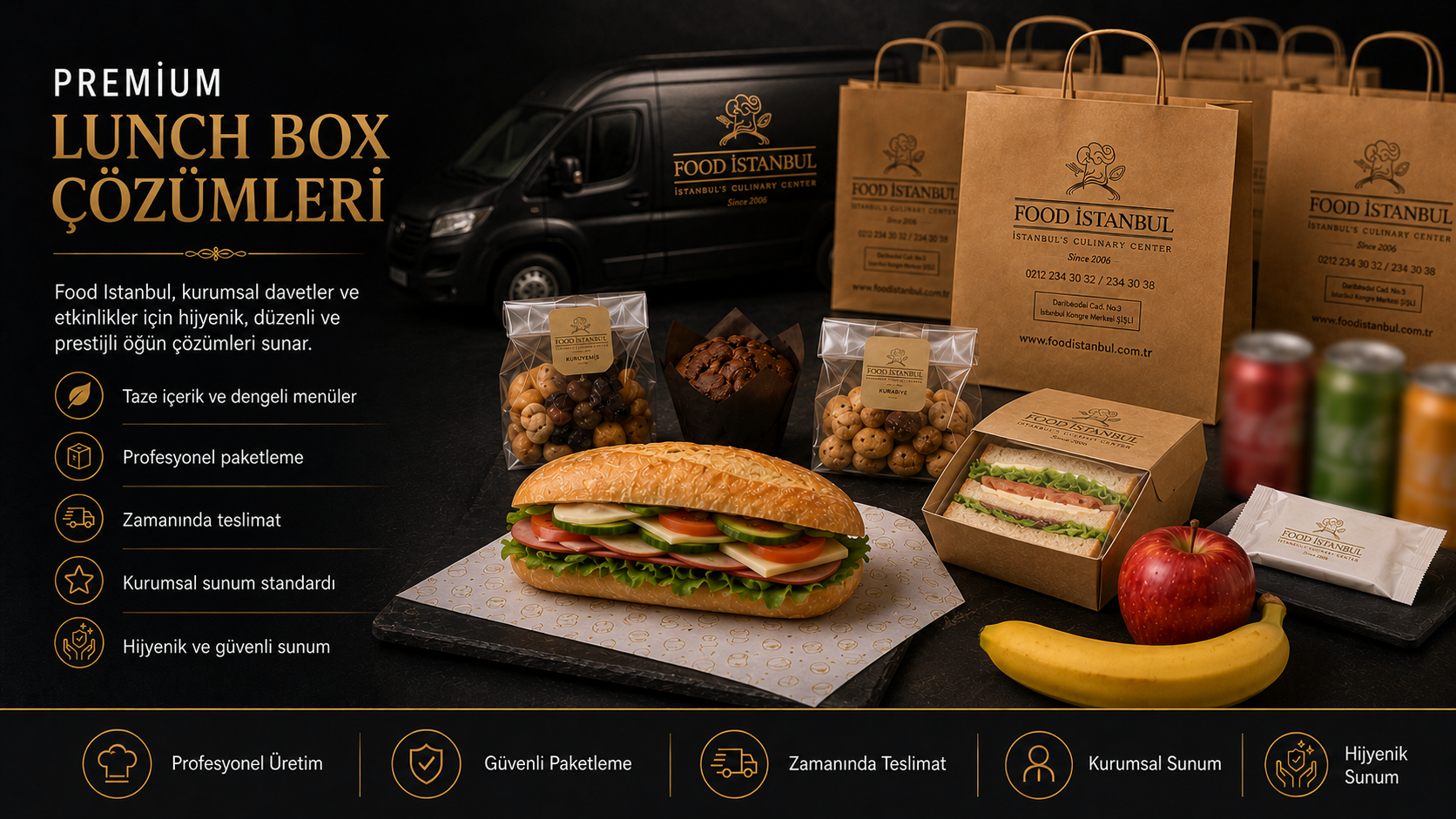 Food İstanbul Catering Sunumu