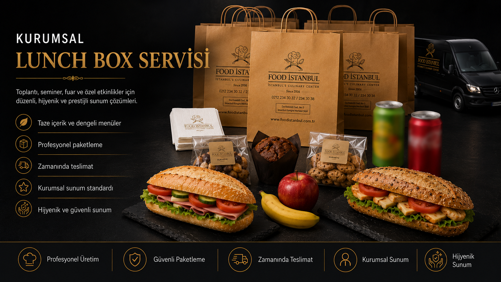 Food İstanbul Lunch Box Servisi